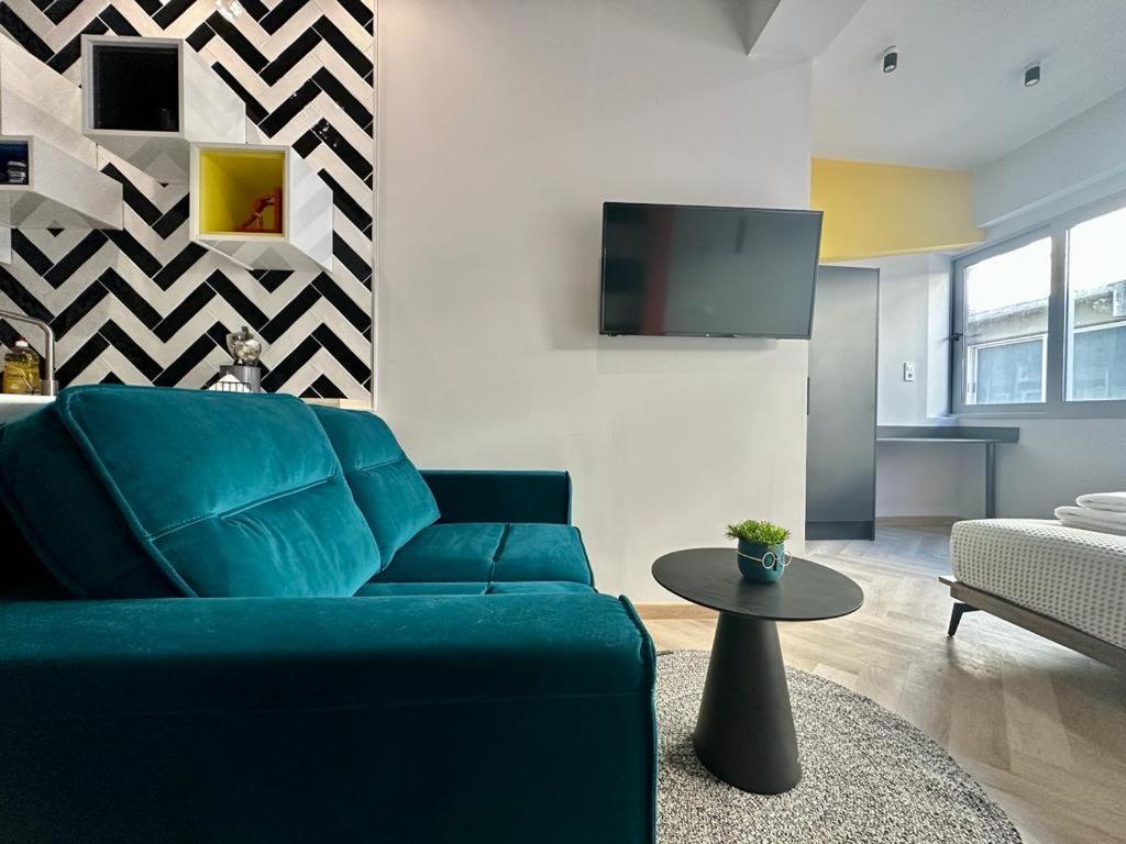 Ferienwohnung Ermou Funky Lofts Athen Exterior foto